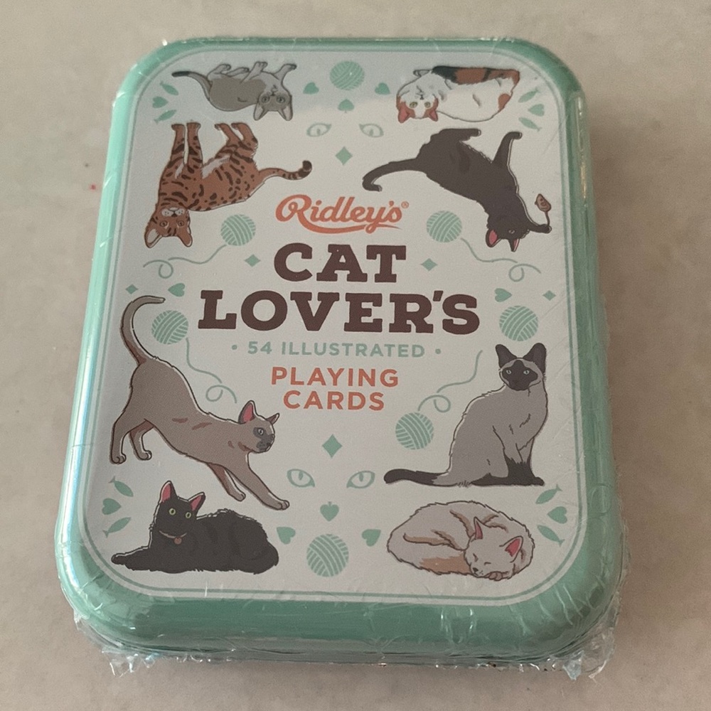 New in package cat playing cards